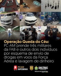 FOTOS: Erlon Rodrigues e Divulgação/PC-AM