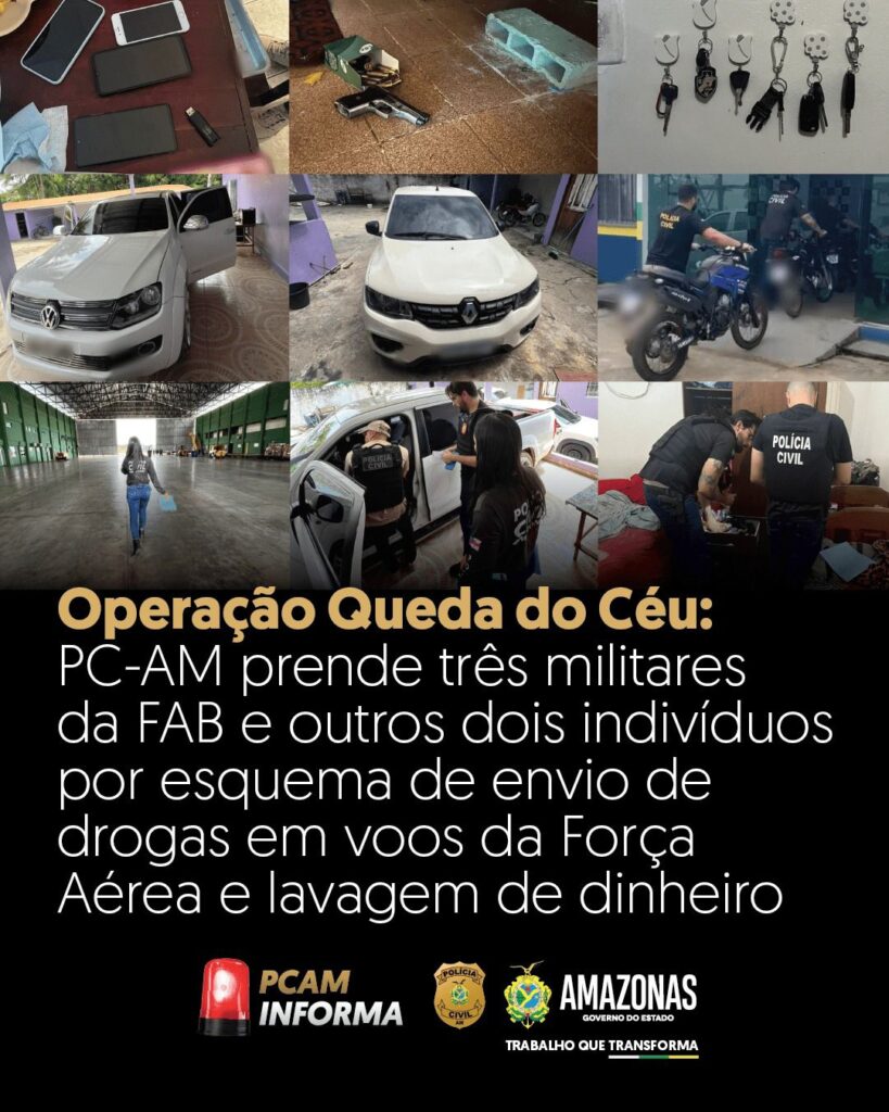 FOTOS: Erlon Rodrigues e Divulgação/PC-AM