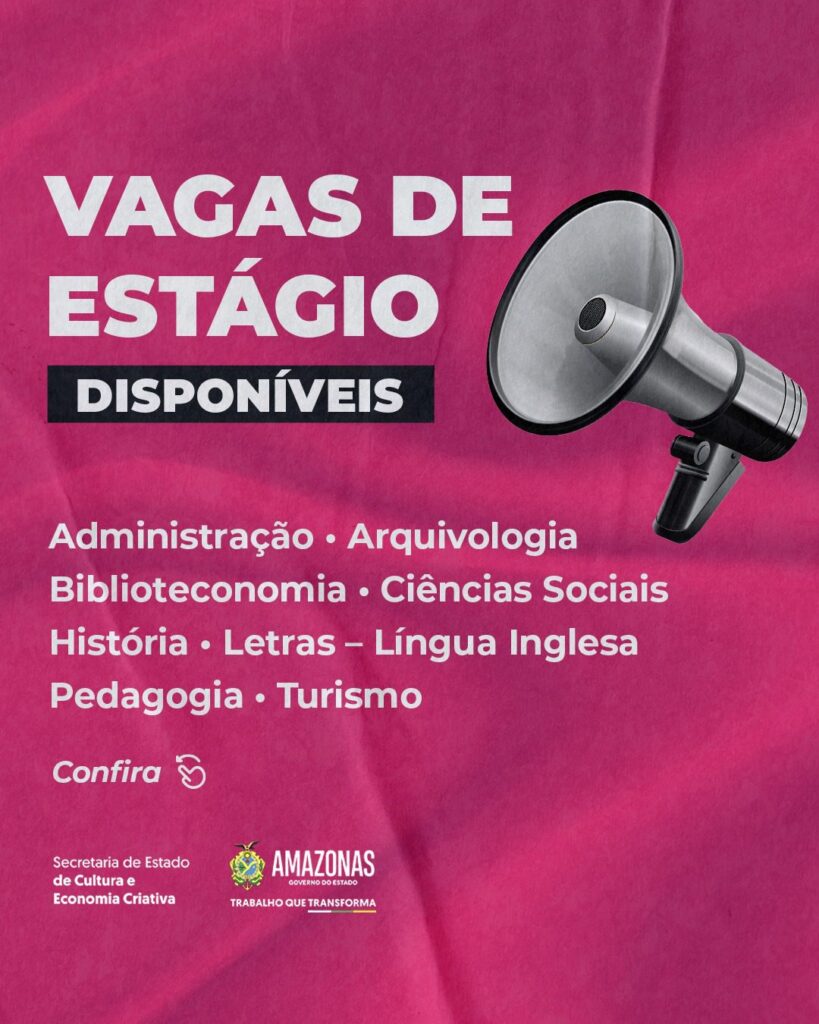 Arte: Divulgação/Secretaria de Cultura e Economia Criativa