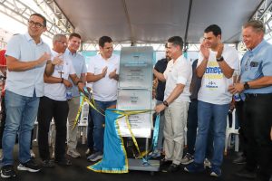 Fotos- Dhyeizo Lemos / Semcom-Prefeito e Clóvis Miranda e Juan Sullivan / Semcom